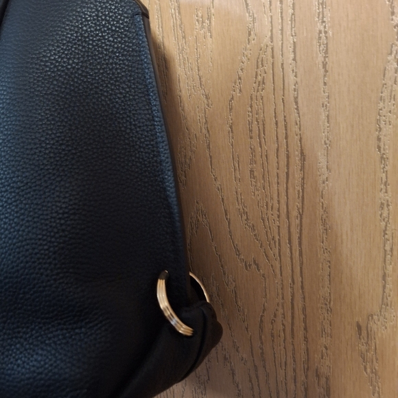 Michael Kors Sandra Gold Metal Large Satchel Bag - Picture 7 of 16